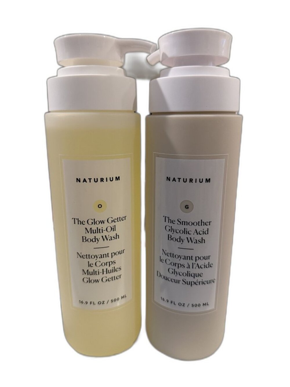 Naturium Body Wash Duo - Glow Getter Multi-Oil + Smoother Glycolic Acid